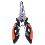 HENGJIA QT013 Multifunctional Stainless Steel Jaw Fishing Pliers Scissors Hook Removal Tool Line Cutter Fishing Tackle