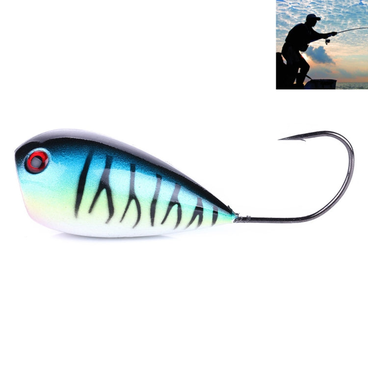HENGJIA PO036 8cm/13g Big Mouth Single Hook Hitting Water Wave Hard Bait Lure Outdoor Fishing Gear Lure Fishing Bait Fishing Tackle (PO036-1) - Fishing Lures by HENGJIA | Online Shopping South Africa | PMC TechLife | Buy Now Pay Later Mobicred