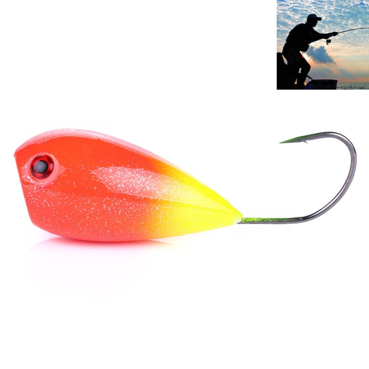 HENGJIA PO036 8cm/13g Big Mouth Single Hook Hitting Water Wave Hard Bait Lure Outdoor Fishing Gear Lure Fishing Bait Fishing Tackle (PO036-6) - Fishing Lures by HENGJIA | Online Shopping South Africa | PMC TechLife | Buy Now Pay Later Mobicred