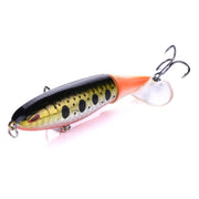 HENGJIA PE018 10cm/13g Propeller Tractor Shaped Hard Baits Fishing Lures Tackle Baits Fit Saltwater and Freshwater (3#)