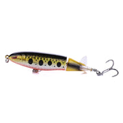 HENGJIA PE018 10cm/13g Propeller Tractor Shaped Hard Baits Fishing Lures Tackle Baits Fit Saltwater and Freshwater (3#)