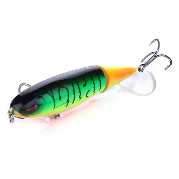 HENGJIA PE018 10cm/13g Propeller Tractor Shaped Hard Baits Fishing Lures Tackle Baits Fit Saltwater and Freshwater (4#)
