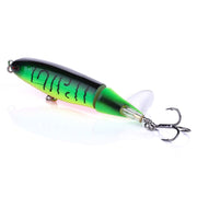 HENGJIA PE018 10cm/13g Propeller Tractor Shaped Hard Baits Fishing Lures Tackle Baits Fit Saltwater and Freshwater (4#)