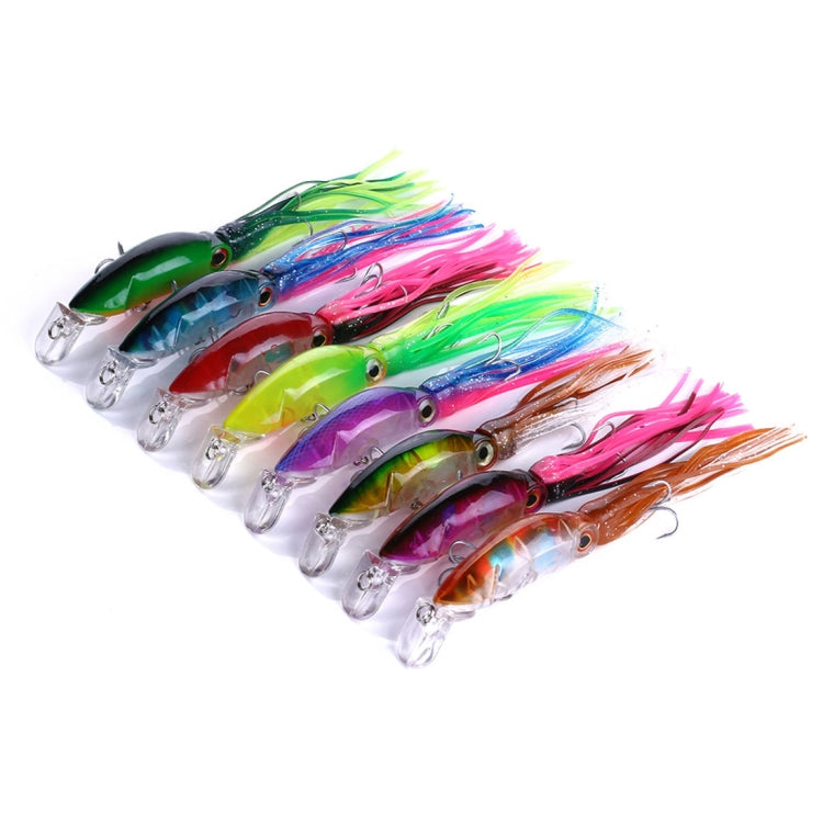 HENGJIA JIZ002 10cm/16.6g 8 PCS Big Octopus Squid Shaped Hard Baits Long Shot Fishing Lures Tackle Baits Fit Sea Fishing and Freshwater Fishing,Boxed - Fishing Lures by HENGJIA | Online Shopping South Africa | PMC TechLife | Buy Now Pay Later Mobicred