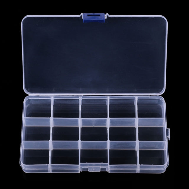 HENGJIA qt020 Fifteen Grid Water-resistant Multifunction Fishing Tool Gear Storage