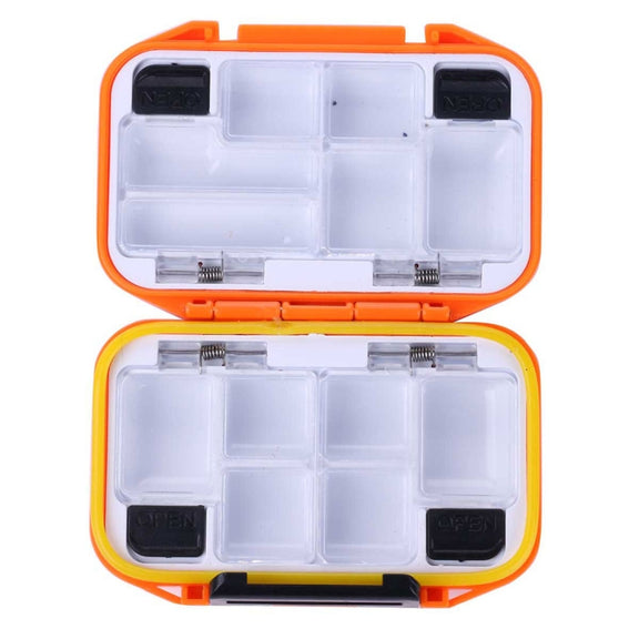 HENGJIA qt020 Water-resistant Multifunction Fishing Tool Gear Storage Hooks and Fishing Bait Box , small: 11.5 x 8 x 3.5cm