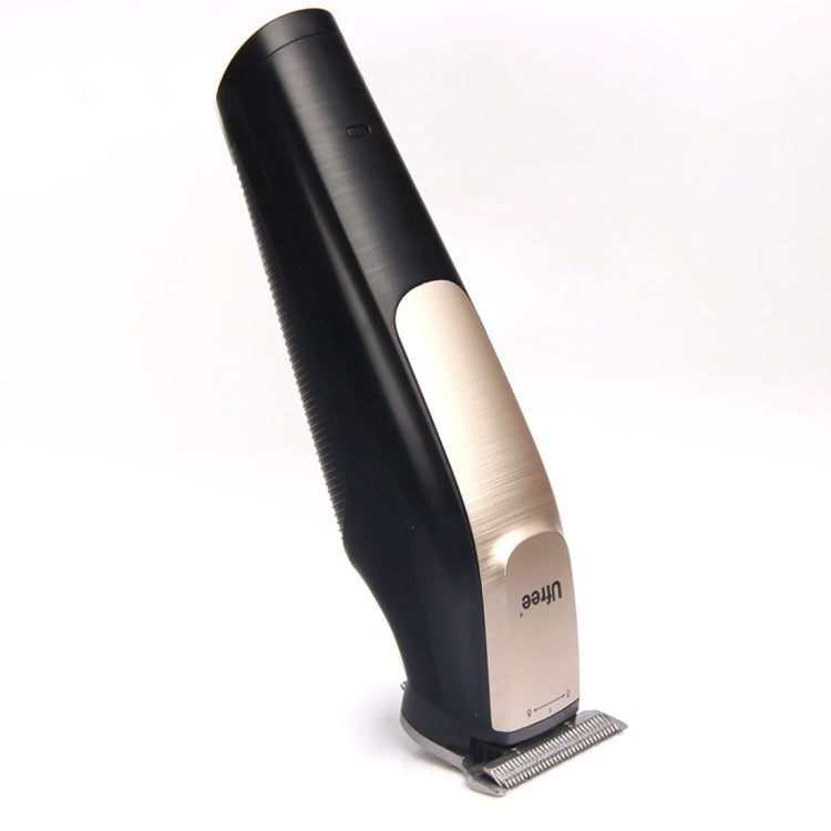 Ufree U-512 Professional Hair Salon Rechargeable Engraved Text Small Hair Clipper Hair Trimmer, EU Plug - free shipping - PMC Jewellery - Order now!