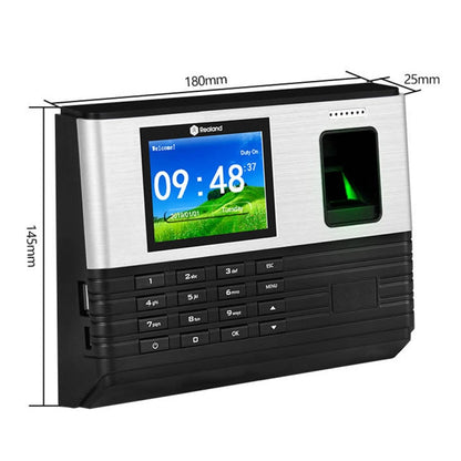 Realand AL355 Fingerprint Time Attendance with 2.8 inch Color Screen & ID Card Function & WiFi - free shipping - PMC Jewellery - Order now!