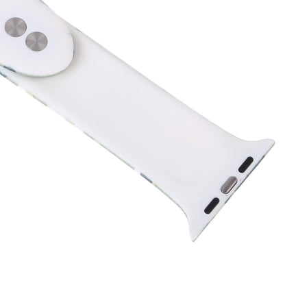 Silicone Printing Strap for Apple Watch Series 5 & 4 40mm (Camouflage Pattern) - Watch Bands by PMC Jewellery | Online Shopping South Africa | PMC Jewellery | Buy Now Pay Later Mobicred
