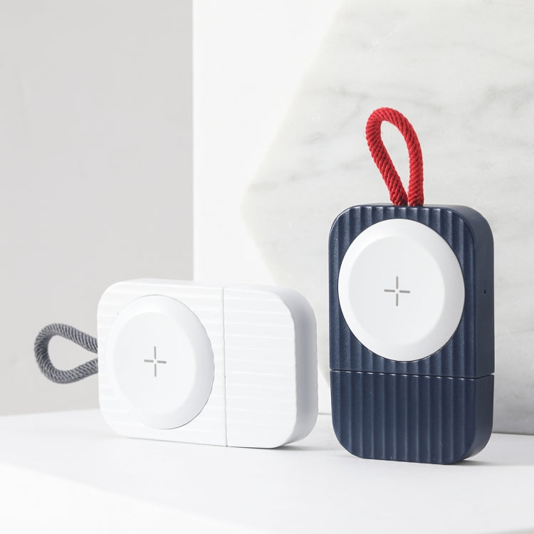ROCK W26 Portable Magnetic Wireless Charger for Apple Watch(Blue) - free shipping - PMC TechLife - Order now!