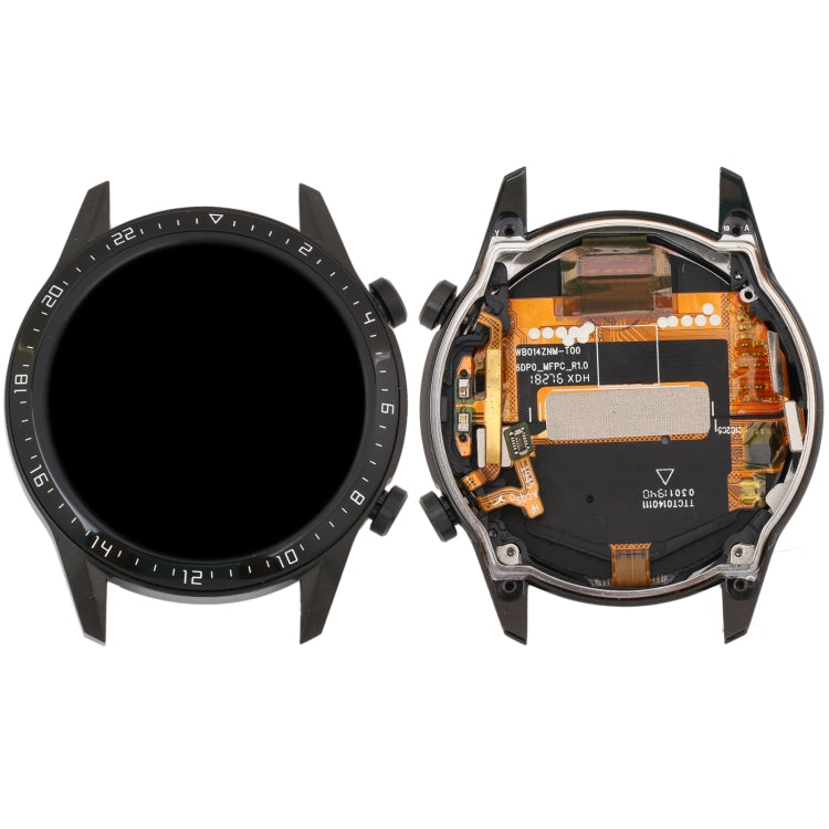 LCD Screen and Digitizer Full Assembly With Frame for Huawei Watch GT 2 46mm(Black) -  by PMC TechLife | Online Shopping South Africa | PMC TechLife