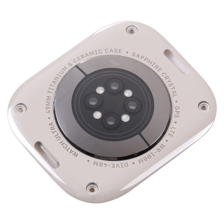 Glass Back Cover With Charging Module For Apple Watch Ultra 49mm -  by PMC TechLife | Online Shopping South Africa | PMC TechLife