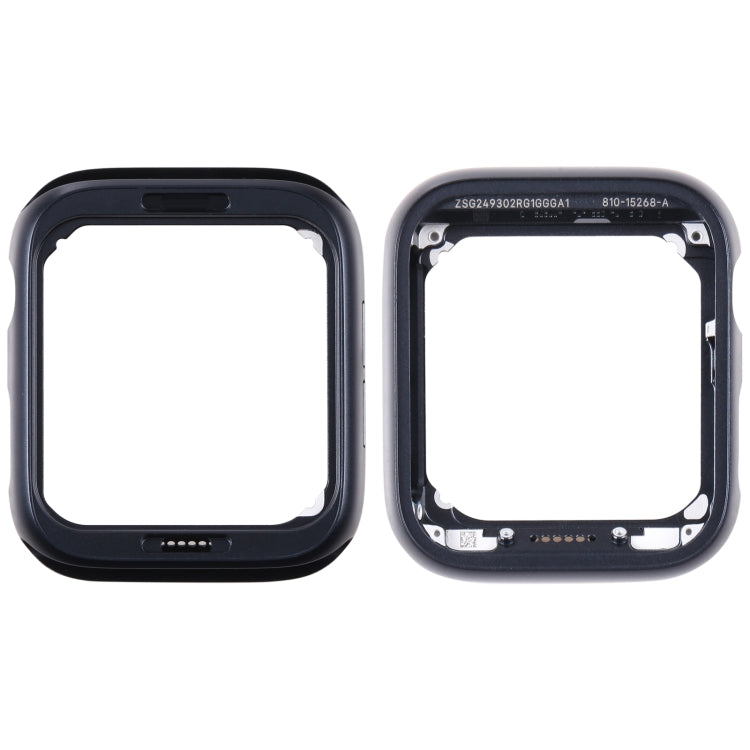For Apple Watch Series SE 2022 40mm Stainless Steel Middle Frame Bezel Plate (Black) - LCD Related Parts by PMC TechLife | Online Shopping South Africa | PMC TechLife