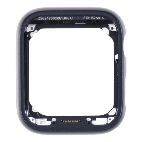 For Apple Watch Series SE 2022 40mm Stainless Steel Middle Frame Bezel Plate (Black)