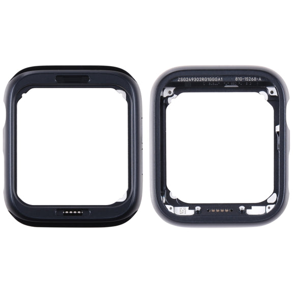 For Apple Watch Series SE 2022 40mm Stainless Steel Middle Frame Bezel Plate (Black)
