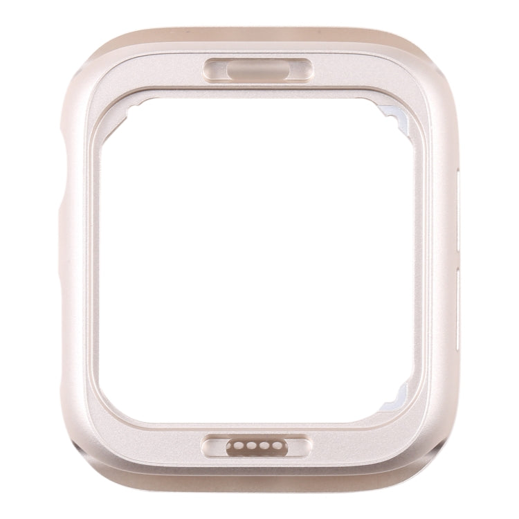 For Apple Watch Series SE 2022 40mm Stainless Steel Middle Frame Bezel Plate (Gold)