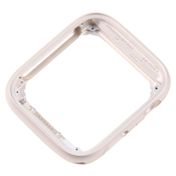For Apple Watch Series SE 2022 40mm Stainless Steel Middle Frame Bezel Plate (Gold)