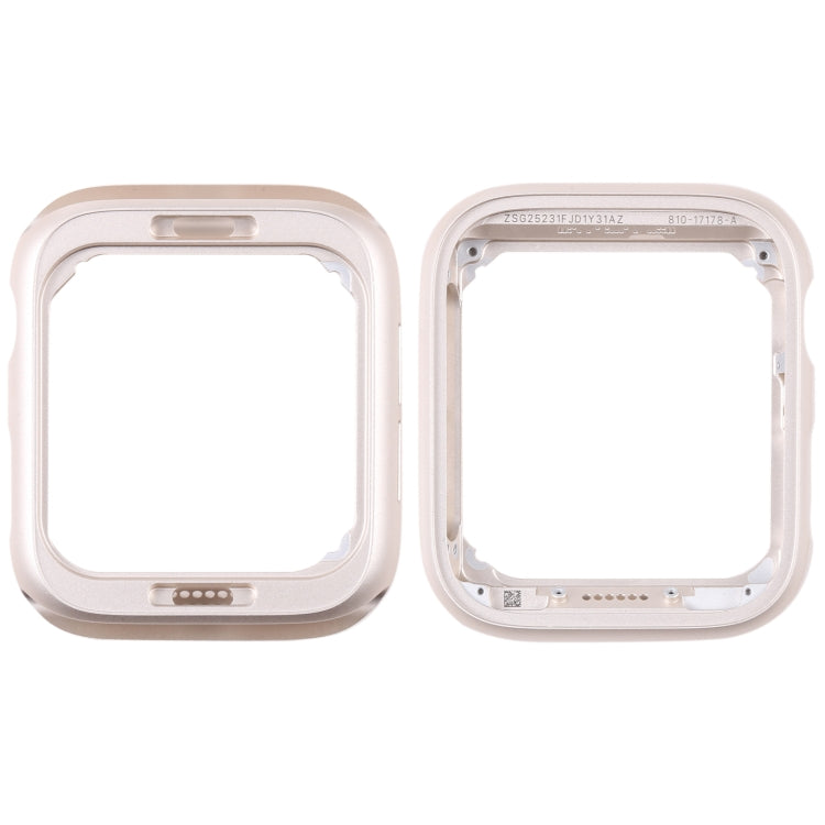 For Apple Watch Series SE 2022 44mm Stainless Steel Middle Frame Bezel Plate (Gold) -  by PMC TechLife | Online Shopping South Africa | PMC TechLife