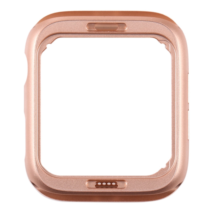 For Apple Watch Series SE 2022 44mm Aluminum Alloy Middle Frame Bezel Plate(Rose Gold)