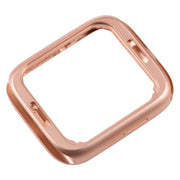 For Apple Watch Series SE 2022 44mm Aluminum Alloy Middle Frame Bezel Plate(Rose Gold)