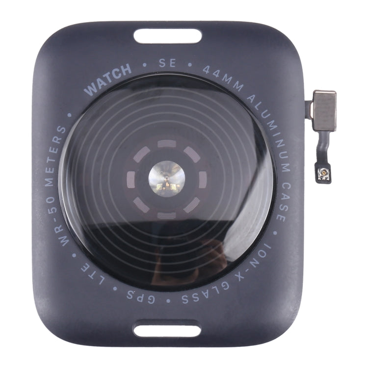 Glass Back Cover With Wireless Charging Coil For Apple Watch Series SE 2022 44mm GPS Edition (Grey) - Back Cover by PMC TechLife | Online Shopping South Africa | PMC TechLife