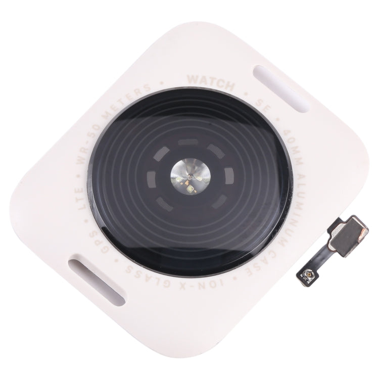 Glass Back Cover With Wireless Charging Coil For Apple Watch Series SE 2022 40mm LTE Edition (Starlight)