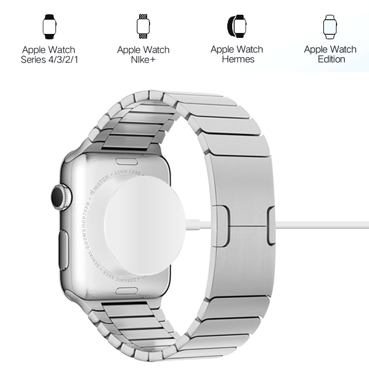 1m Magnetic Wireless Charger for Apple Watch Series Ultra & 10 / 9 / 8 / 7 / 6 / 5 / 4 / 3 / 2(White)