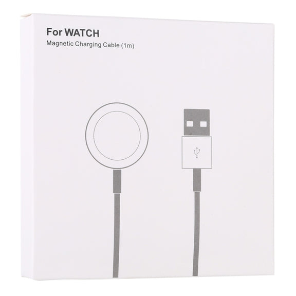 1m Magnetic Wireless Charger for Apple Watch Series Ultra & 10 / 9 / 8 / 7 / 6 / 5 / 4 / 3 / 2(White)