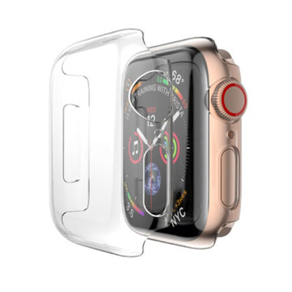 For Apple Watch Series 6 & SE & 5 & 4 40mm Full Coverage PC Case(Transparent) - Watch Cases by PMC Jewellery | Online Shopping South Africa | PMC Jewellery | Buy Now Pay Later Mobicred