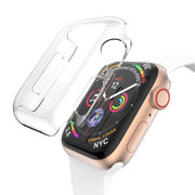 For Apple Watch Series 6 & SE & 5 & 4 40mm Full Coverage PC Case(Transparent)