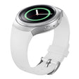 For Samsung Gear S2 Sport / Gear S2 Watch Solid Color Silicone Watchband(White)