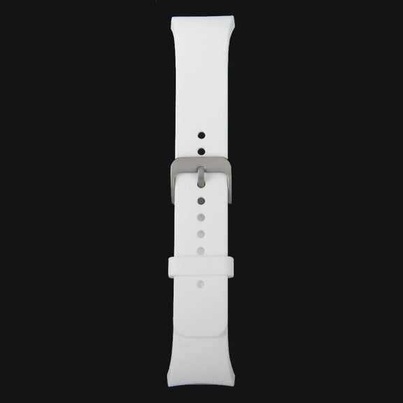 For Samsung Gear S2 Sport / Gear S2 Watch Solid Color Silicone Watchband(White)