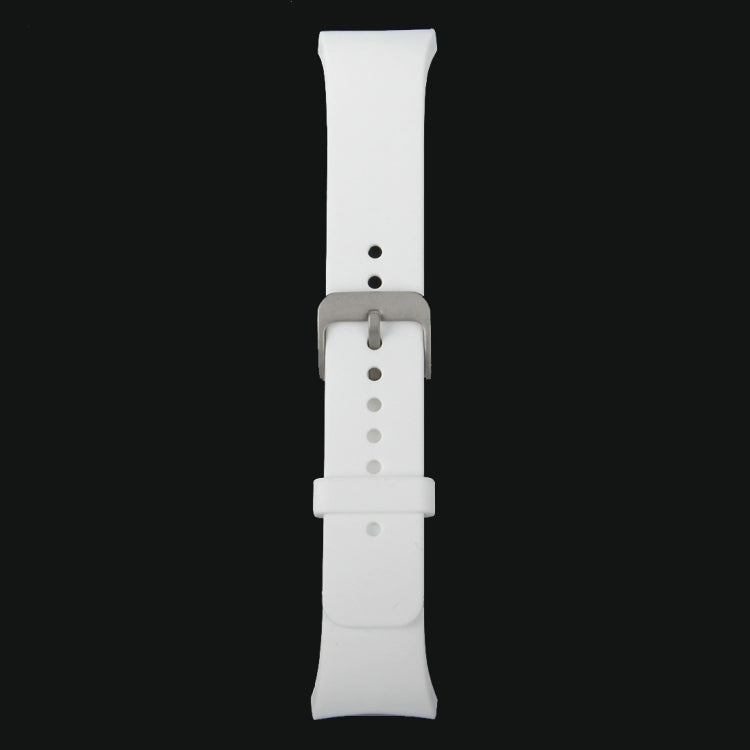 For Samsung Gear S2 Sport / Gear S2 Watch Solid Color Silicone Watchband(White)