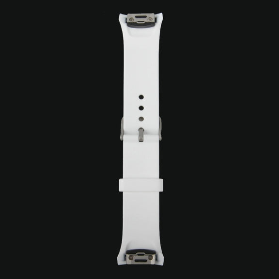For Samsung Gear S2 Sport / Gear S2 Watch Solid Color Silicone Watchband(White)