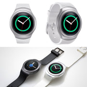 For Samsung Gear S2 Sport / Gear S2 Watch Solid Color Silicone Watchband(White)
