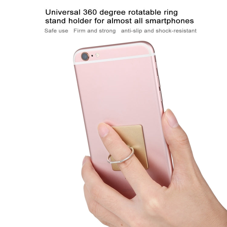 Ring Buckle Multifunction Cell Phone Holder(Gold)