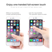 Ring Buckle Multifunction Cell Phone Holder(Silver)