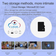 SECTEC IL-HIP291G-2M-AI Black Camera Indoor Home Wireless Wifi Intelligent Automatic Tracking HD Network Surveillance Camera