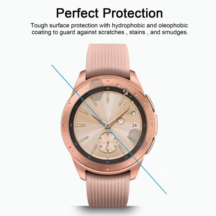 ENKAY Hat-Prince 0.2mm 9H 2.15D Curved Edge Tempered Glass Film for Galaxy Watch 42mm - free shipping - PMC TechLife - Order now!