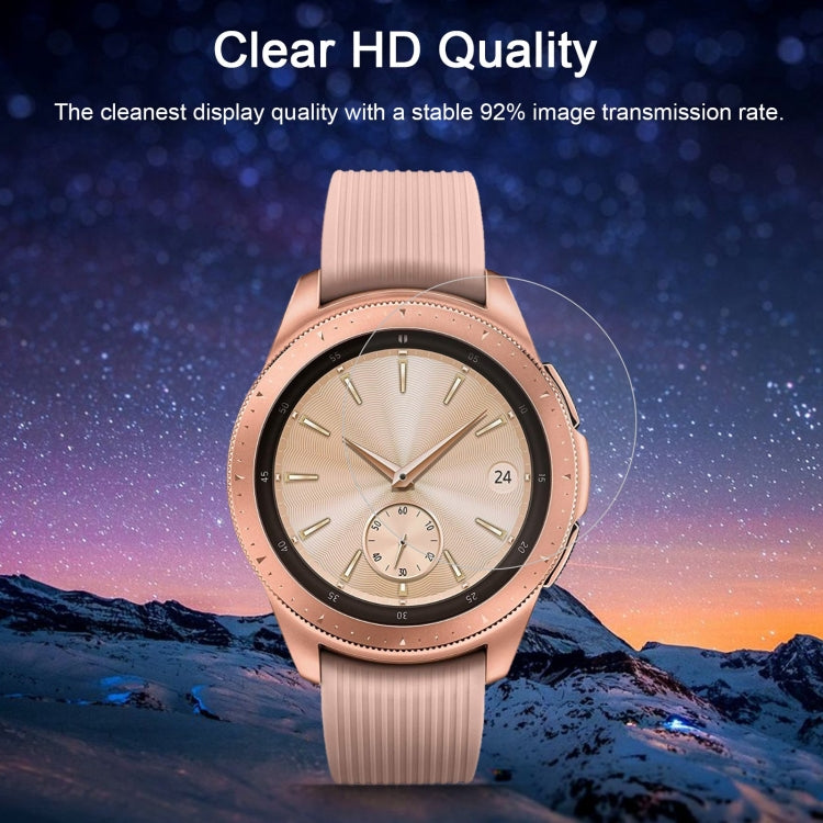 ENKAY Hat-Prince 0.2mm 9H 2.15D Curved Edge Tempered Glass Film for Galaxy Watch 42mm - free shipping - PMC Jewellery - Order now!