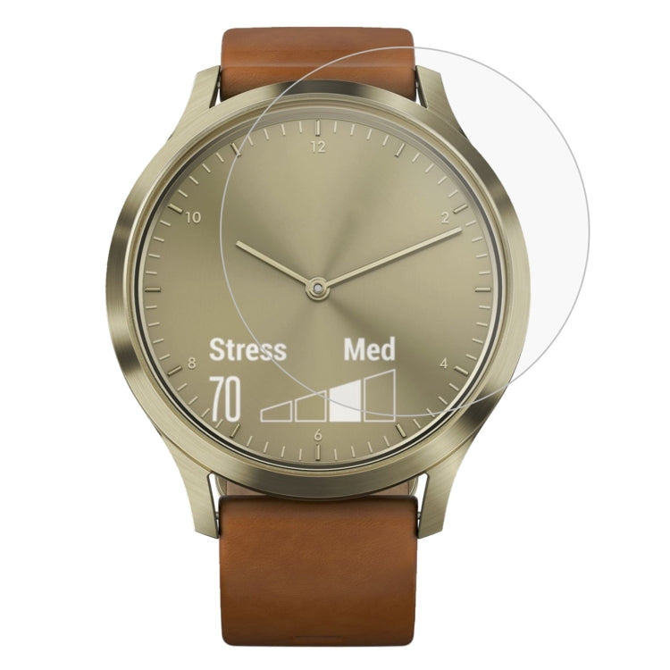 2 PCS ENKAY Hat-Prince for Garmin Vivomove HR Smart Watch 0.2mm 9H Surface Hardness 2.15D Explosion-proof Tempered Glass Screen Film - Screen Protector by ENKAY | Online Shopping South Africa | PMC Jewellery | Buy Now Pay Later Mobicred
