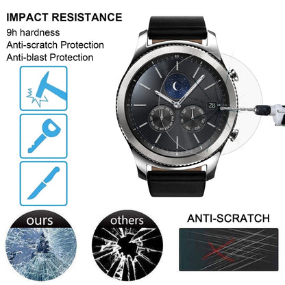 ENKAY Hat-Prince for Samsung Gear S3 Smart Watch 0.2mm 9H Surface Hardness 2.15D Explosion-proof Tempered Glass Screen Film - Screen Protector by ENKAY | Online Shopping South Africa | PMC Jewellery | Buy Now Pay Later Mobicred