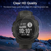 ENKAY Hat-Prince 0.2mm 9H 2.15D Curved Edge Tempered Glass Film for Garmin Instinct Intelligent Sports Watch