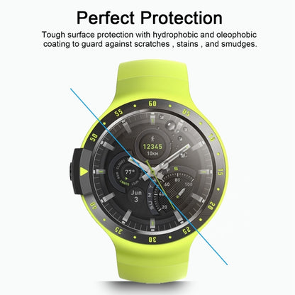 ENKAY Hat-Prince 0.2mm 9H 2.15D Curved Edge Tempered Glass Film for TicWatch S - free shipping - PMC Jewellery - Order now!