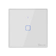 Sonoff T2 Touch 86mm Tempered Glass Panel Wall Switch Smart Home Light Touch Switch, Compatible with Alexa and Google Home, AC 100V-240V, EU Plug - Smart Switch by PMC TechLife | Online Shopping South Africa | PMC TechLife