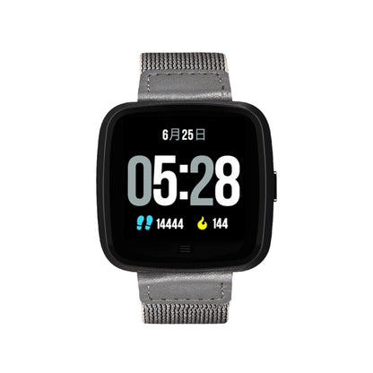 DTNO.1 G12 1.3 inches OLED Color Screen Smart Bracelet IP67 Waterproof, Nylon Watchband, Support Call Reminder /Heart Rate Monitoring /Sedentary Reminder /Multi-sport Mode(Black) - free shipping - PMC Jewellery - Order now!