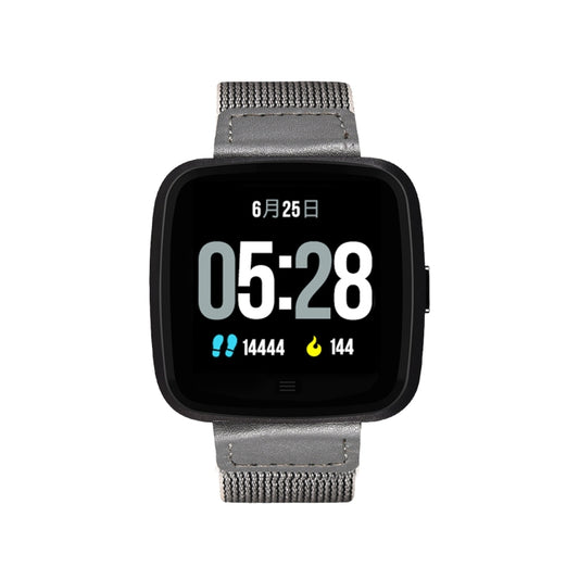 DTNO.1 G12 1.3 inches OLED Color Screen Smart Bracelet IP67 Waterproof, Nylon Watchband, Support Call Reminder /Heart Rate Monitoring /Sedentary Reminder /Multi-sport Mode(Black) - free shipping - PMC Jewellery - Order now!