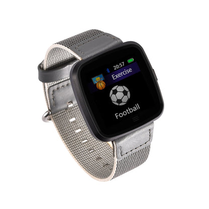 DTNO.1 G12 1.3 inches OLED Color Screen Smart Bracelet IP67 Waterproof, Nylon Watchband, Support Call Reminder /Heart Rate Monitoring /Sedentary Reminder /Multi-sport Mode(Black) - free shipping - PMC Jewellery - Order now!