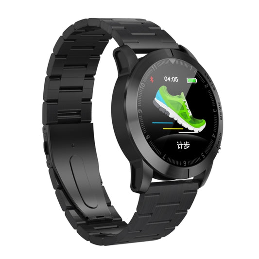 DTNO.1 S10 1.3 inches TFT Color Screen Smart Bracelet IP68 Waterproof, Steel Watchband, Support Call Reminder /Heart Rate Monitoring /Sleep Monitoring /Multi-sport Mode (Black) - free shipping - PMC Jewellery - Order now!