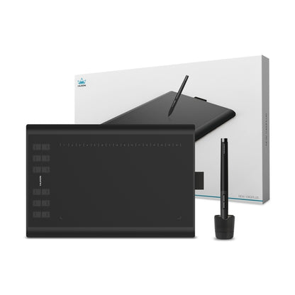 HUION Inspiroy H1060P 5080 LPI 12 Press Keys Art Drawing Tablet for Fun, with Battery-free Pen & Pen Holder - free shipping - PMC Jewellery - Order now!